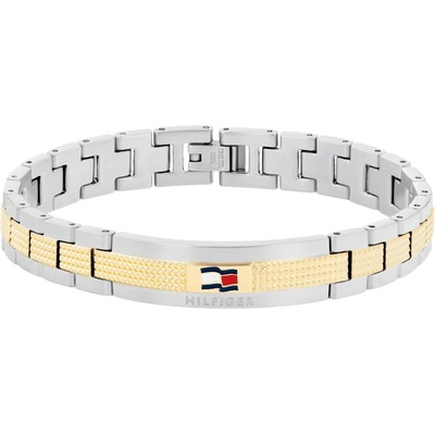Tommy Hilfiger Nadčasový bicolor náramek z oceli Nelson H-Link 2790642