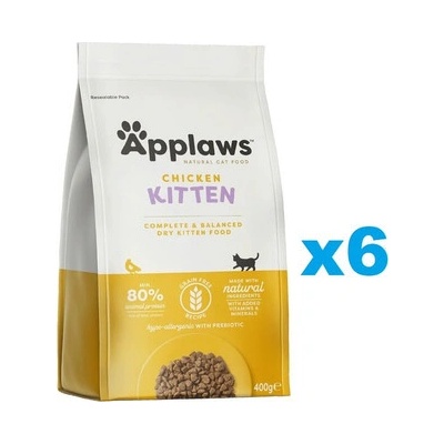 APPLAWS Cat Dry Kitten 6 x 0,4 kg