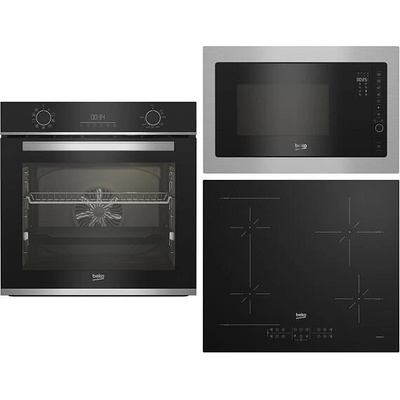 Set BEKO BBIM13301XC + BMGB25332BG + HII64200SFMT