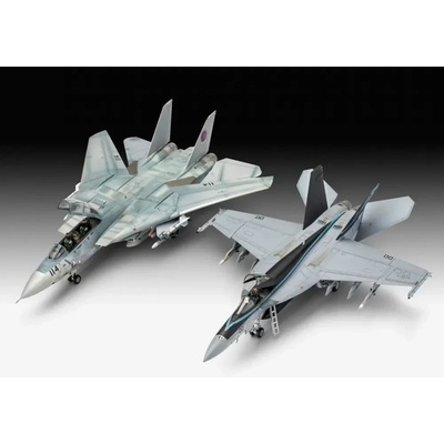 Revell Сглобяем модел 2 бр. Комплект самолети Top Gun, изикит на Revell