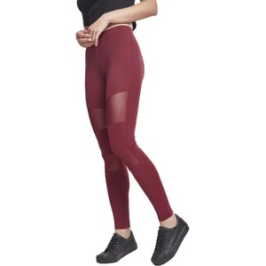 Urban Classics Tech Mesh дамски клин, тъмночервен (TB1174PORT)