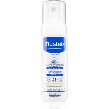 Mustela Bébé dětský šampon na mléčné krusty 150 ml