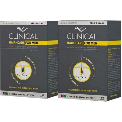 Clinical Hair Care for Men 4měsíční kúra 120 tobolek