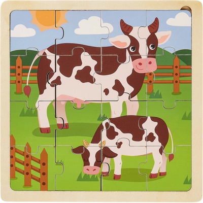 Playtive puzzle krava