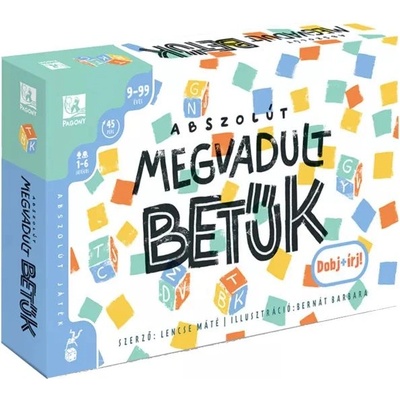 Pagony „Напълно диви букви - настолна игра на унгарски език (5999569270427)