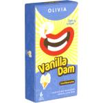 Olivia Dams Olivia Dams: Vanilla - White Latex Wipes for Oral Sex (6 pcs)