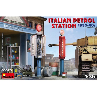 MiniArt Italian Petrol Station 1930-40s 1:35