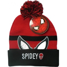 dětská čepice červená Spiderman