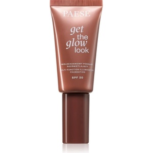 Paese Get The Glow Look Illuminating Foundation лек фон дьо тен с озаряващ ефект SPF 20 цвят 2N Sand Beige 30ml