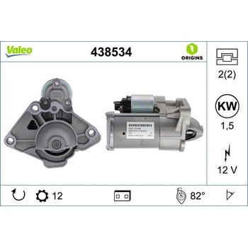 Startér VALEO 438534