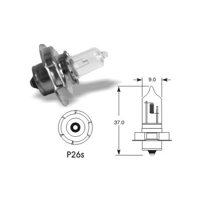 Žárovka 6V 15W BABETTA HALOGEN P26S, ELTA | Zboží Auto