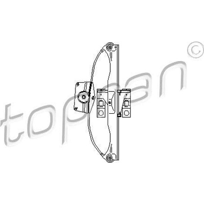 Mechanizmus zdvíhania okna TOPRAN 113 512