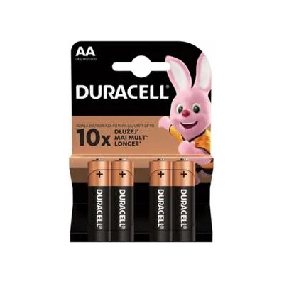 Duracell Алкална батерия Duracell, AA, LR6, 1.5 V, 4 броя, office1_2080120026