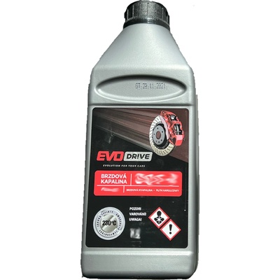 EVODRIVE Brzdová kapalina DOT 4 500 ml
