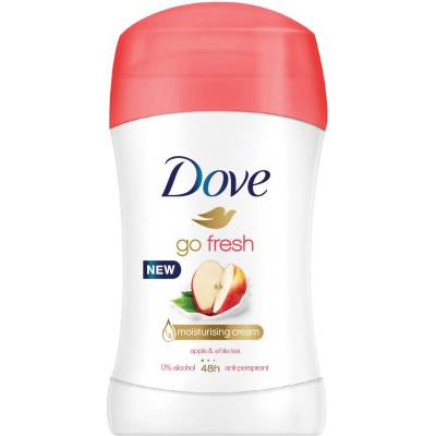 Dove Go Fresh Стик против изпотяване Apple & White Tea, 40 ml