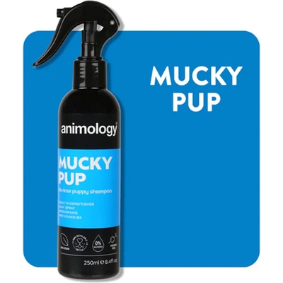 Animology Mucky pup bezoplachový šampon ve spreji pro štěňata 250 ml – Zboží Dáma