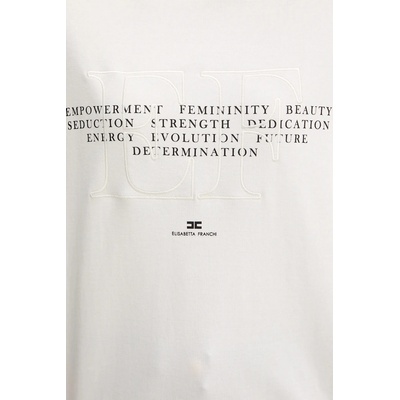Elisabetta Franchi Памучна тениска Elisabetta Franchi (MA69P61E2)
