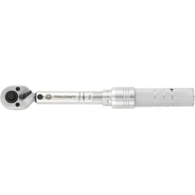 Toolcraft momentový klúč s prepínací račňou 1/4 6,3 mm 1 - 6 Nm 819161