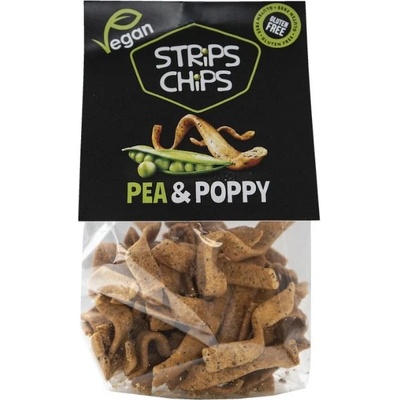 Strips chips Hrách & Mák LOMEO 80 g