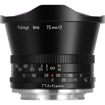 TTArtisan APS-C 7.5mm F/2.0 M43