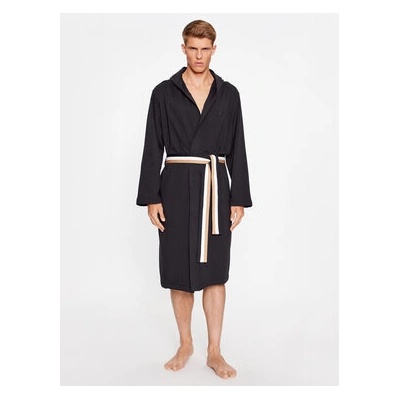 Boss Халат Iconic F. Terry Robe 50503142 Черен (Iconic F. Terry Robe 50503142)