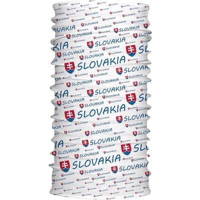 SportCool Multifunkční šála Slovensko bílá
