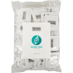 Secura Extra Feel - екстра тънък презерватив (100 бр. ) - lovesexshop