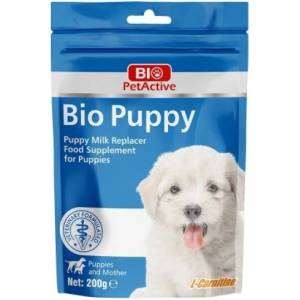 Bio PetActive Puppy Milk - сухо мляко на прах за кученца 200 гр, Турция - 50323
