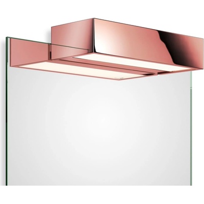 DECOR WALTHER Лампа над огледалото Box Clip On LED 25 см розово злато (0419816)