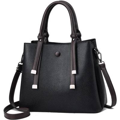 Charon Дамска Чанта Charon Amelia, Различни цветове, Черна (KW026-BLACK)