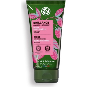 Yves Rocher Brillance Маска за боядисана коса и блясък, 200 ml