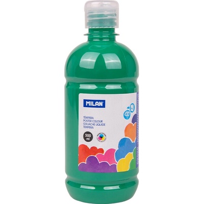 Farba temperová MILAN 500ml tmavo zelená