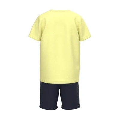 Name It súprava tričko a športové šortky 13213261 žltá