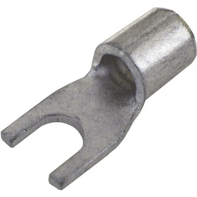 Weidmüller 1492660000 vidlicové káblové oko bez izolácie 6 mm² Ø otvoru=3.6 mm neizolované 100 ks