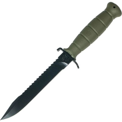 Glock s pevnou čepeľou FM 81 s pílkou - šedý (39180)