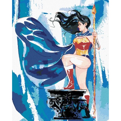 Zuty Malovaná wonder woman II 40 x 50 cm vypnuté plátno na rám 8596530191933