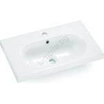 Bathco 0516 - Вграден умивалник ICE 60x35 cm смола/bял (BO0025) Мивка за вграждане