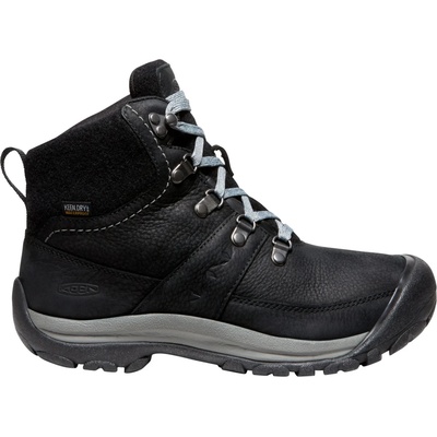 KEEN Дамски зимни ботуши Keen Women's Kaci III Winter Mid WP Winter boots - Black / Steel Grey - размер 35, 5 (EU) (121-0899-0112)