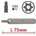 Bgs technic; ks tools; jbm Битове torx с дупка на база 10мм от 6.0лв