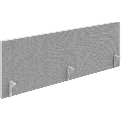 Office Pro Paraván Akustik na hranu 180 cm + 2 x SK - TPA H 1800 SK 2 šedá