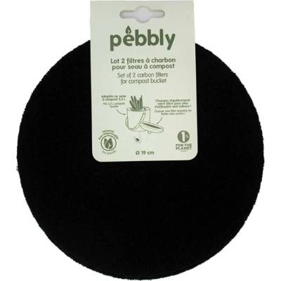 Sada filtrů pro kompostéry Pebbly SPNBA202F 2 ks uhlíkových filtrů