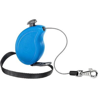 Ferplast Flippy One Cord MINI - Автоматичен повод за кучета, 3 метра въже за кучета до 8 кг. - син