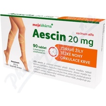 Moje lékárna Aescin 20 mg 90 tablet