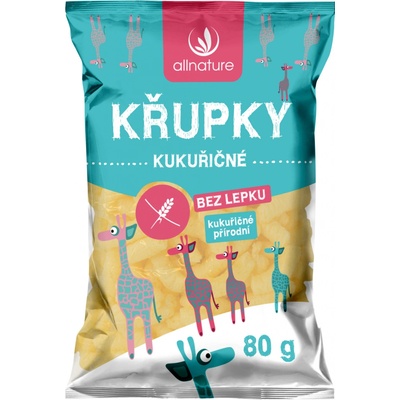 Allnature Kukuřičné křupky 80 g
