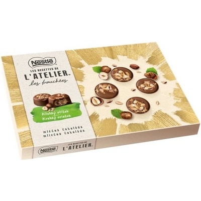 NESTLÉ Ateliér Krehký oriešok 186 g