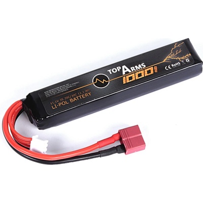 TopArms Akumulátor Li-Po 11,1V 1000mAh 20/30C 104x20x17mm DeanT – Zboží Dáma