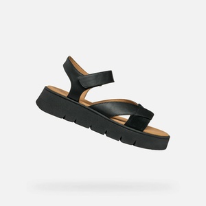 Geox Черни дамски сандали Geox Dandra 40 Geox | Cheren | ЖЕНИ | 36