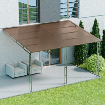 prima terra Навес за тераса Primaterra Monza - за външно пространство 3 × 6 × 2, 3 метра (monza6)