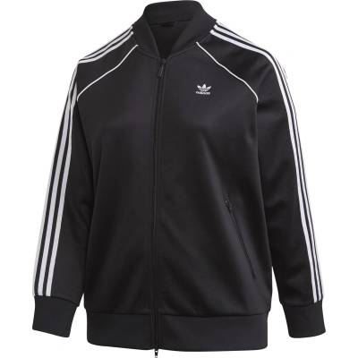 Adidas Горнище Adidas Originals Women's Three Stripe Tracksuit Top - Black