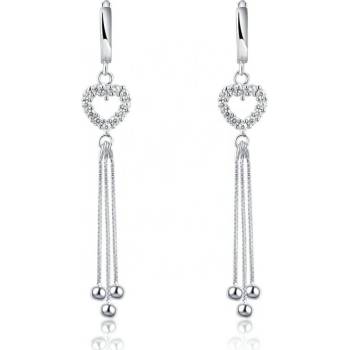 Silenti Jewelry Сребърни обеци "Удоволствие